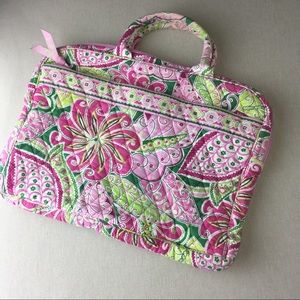 Vera Bradley Pinwheel Pink Laptop Case